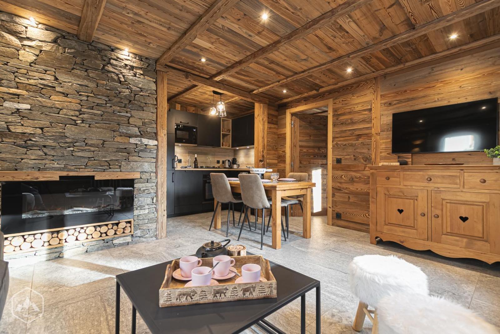 Chalet des Cocales Résidence Séjour et B&B - Appartement Pin Cembro Bessans Esterno foto